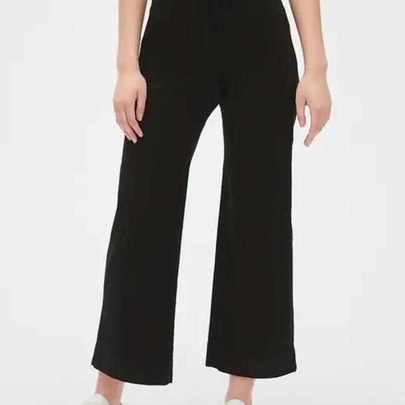GAP High Rise Wide-Leg Crop Chinos New - Picture 5 of 7